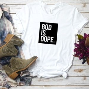 ✨Bella Canvas✨ God Is Dope T-Shirt, shirt, Tee